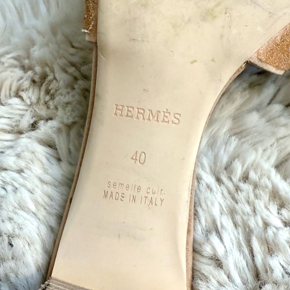 Hermes Oasis Rose Pink shimmer nude size 40 - Picture 8 of 16
